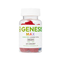 Genesis MAX 100mg - Delta 8 + Delta 9 Gummies